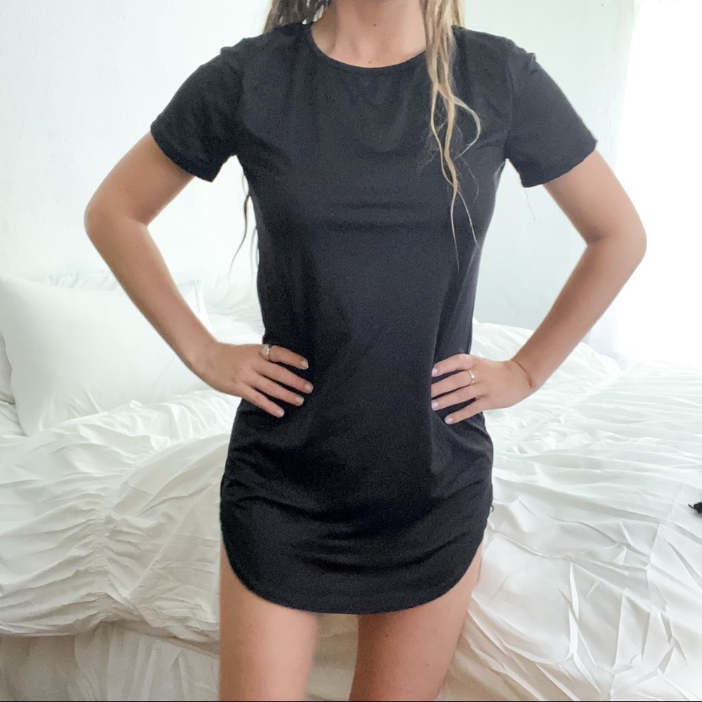 T-shirt mini dress: XS